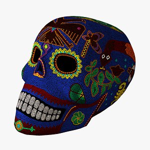 Wixarica skull 3D model