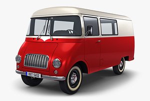 Generic Retro Cargo Van v 3