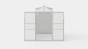 3D Collection of Greenhouse Mars - 9 Models model