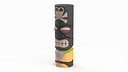 Dark Wood Tribal Tiki Totem