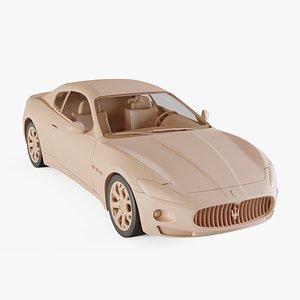 3D model 2011 Maserati GranTurismo