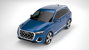 Audi Q7 S line 2025 3D model