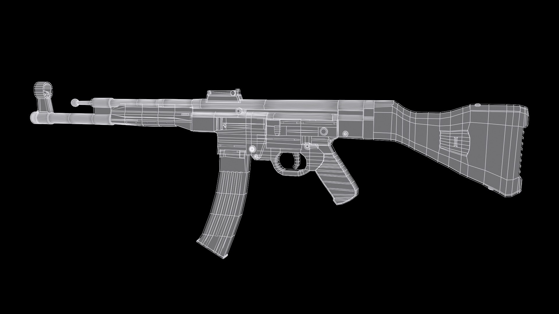 3d Mp44 Model