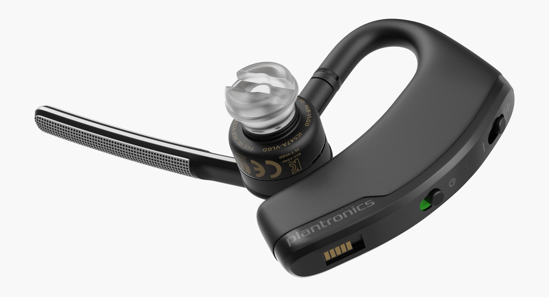 Bluetooth Headset Plantronics Voyager Legend 3D model preview