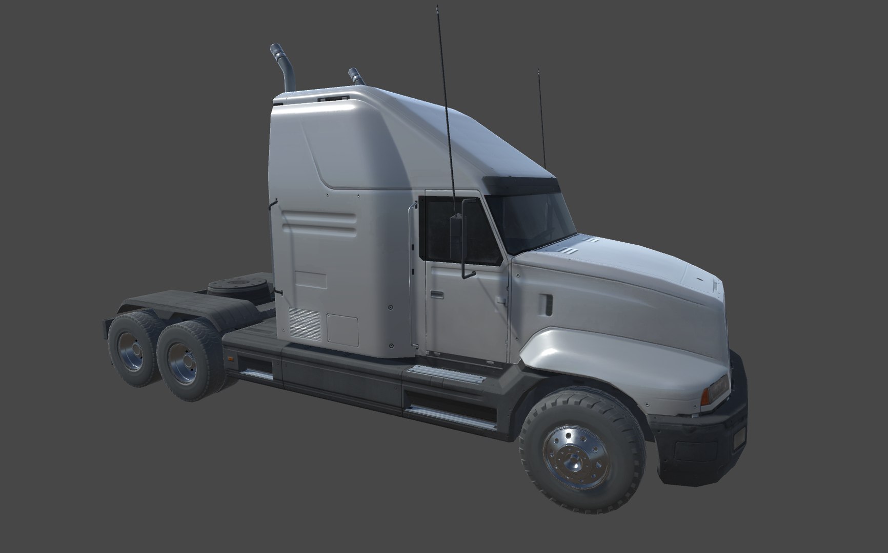 Semi Truck 3D Model - TurboSquid 1503399