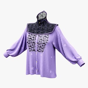 Elegant Victorian Blouse