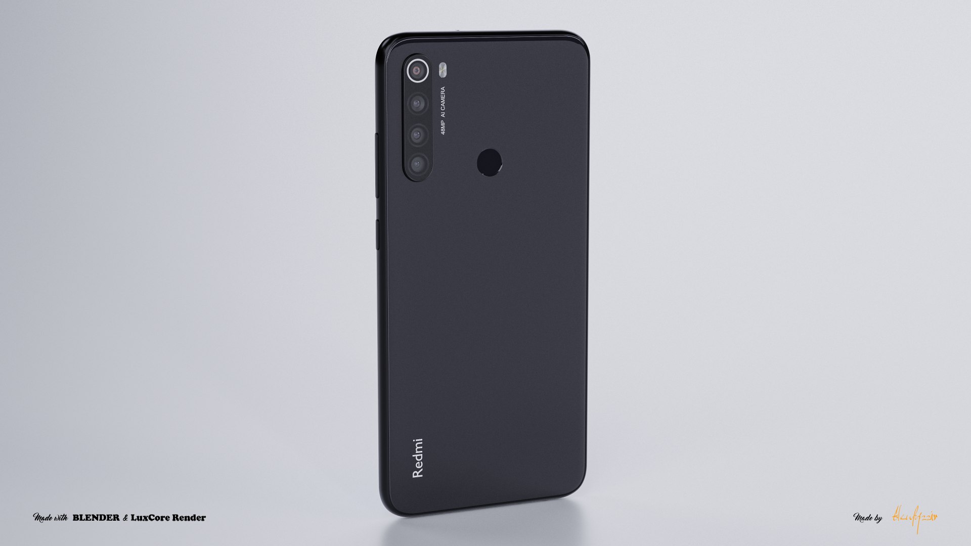 XIAOMI REDMI NOTE 8 2021 3D Model - TurboSquid 1737603