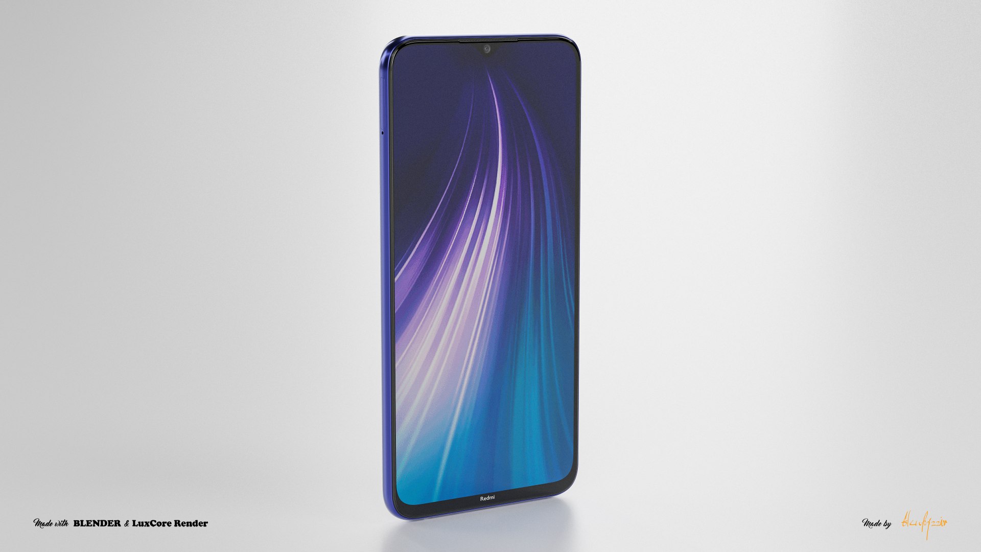 XIAOMI REDMI NOTE 8 2021 3D Model - TurboSquid 1737603