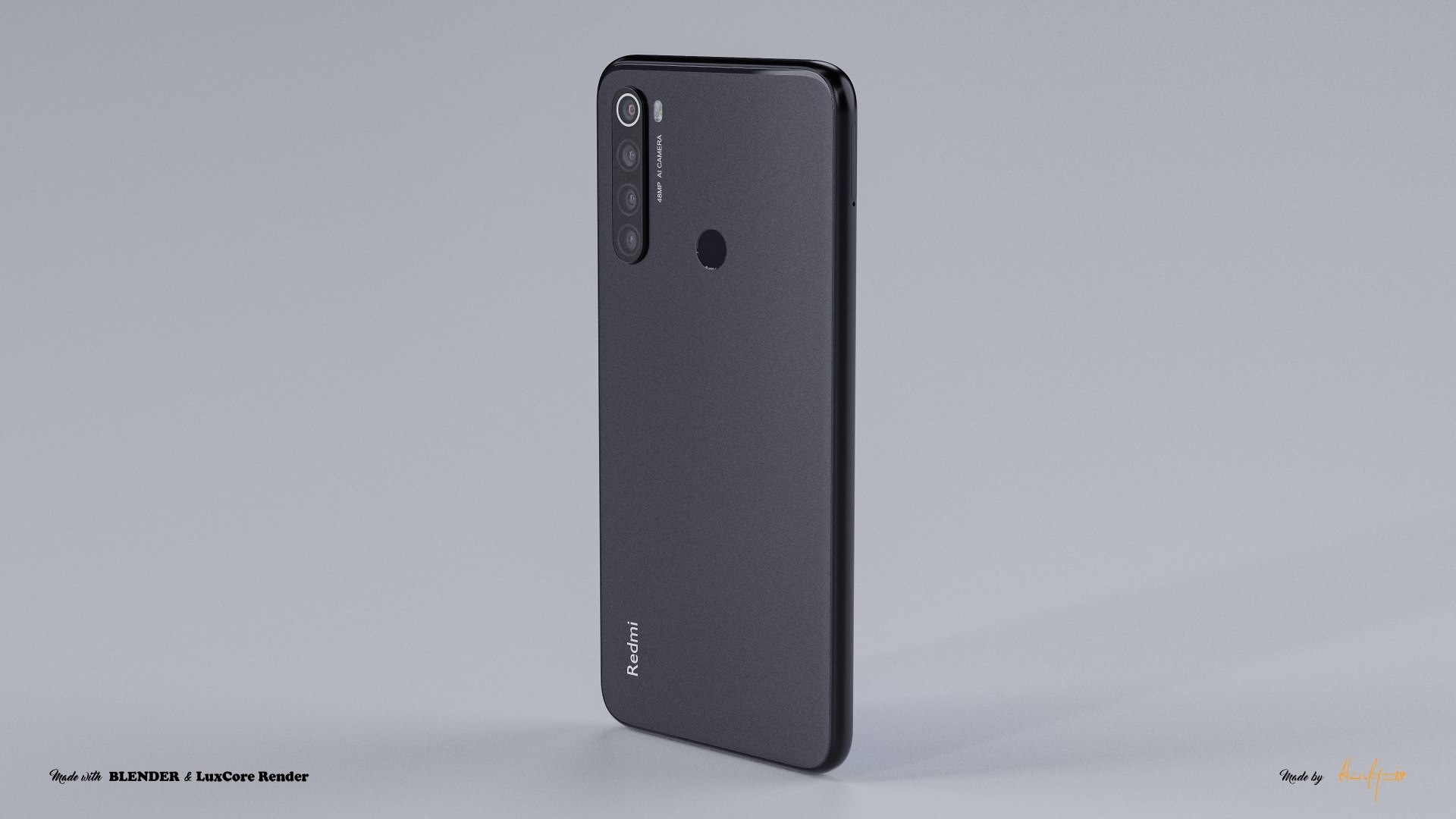 XIAOMI REDMI NOTE 8 2021 3D Model - TurboSquid 1737603