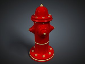 3d model hydrant