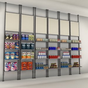 wall merchandising shelves max