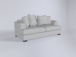 KINGSTON sofa white TO 3D model