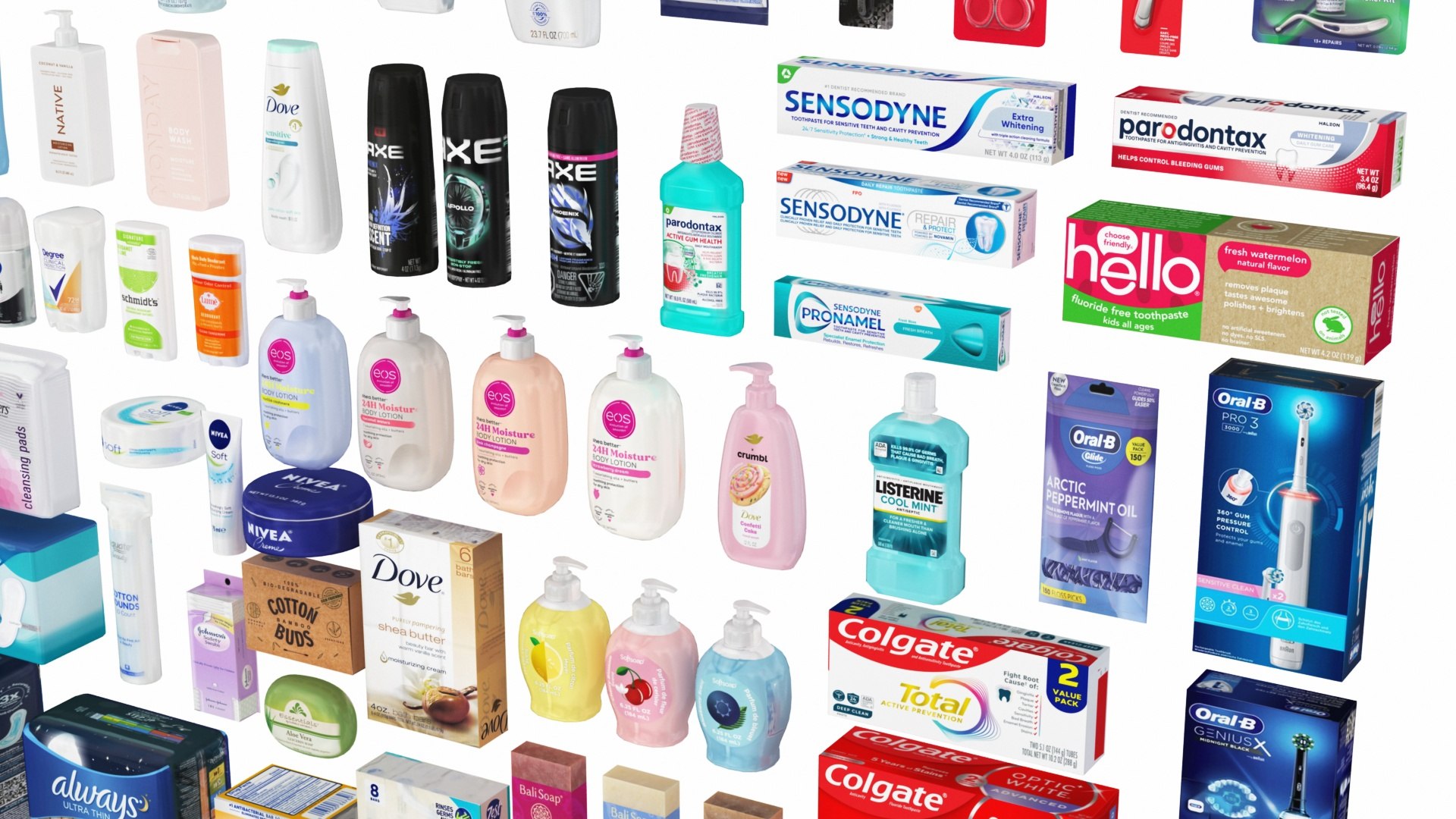 Personel Care Products 100 in 1 3D https://p.turbosquid.com/ts-thumb/4n/1B90sO/C9/personelcare12/jpg/1748559994/1920x1080/fit_q87/d1f3d7861f25adcab9790bdc4d0563ac7605415a/personelcare12.jpg