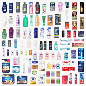 Personel Care Products 100 in 1 3D