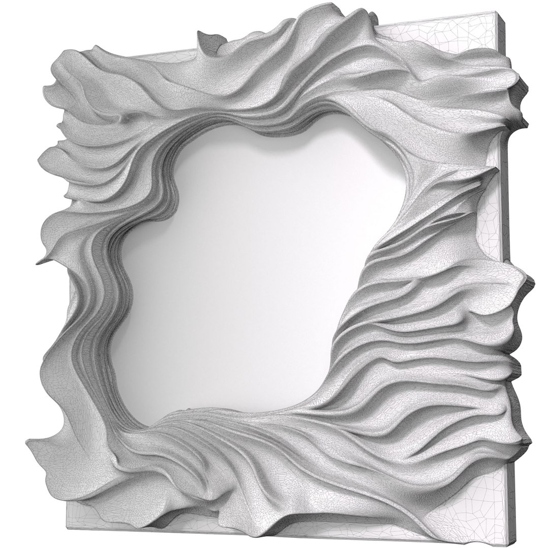 3D Modern Futuristic Square Wall Mirror Sculptural Organic Frame 3D model https://p.turbosquid.com/ts-thumb/4n/1Rt2sf/TU/3ddd4/jpg/1781806246/1920x1080/fit_q87/5bbccf50e0745af977131c0cd3373e04d70065e0/3ddd4.jpg