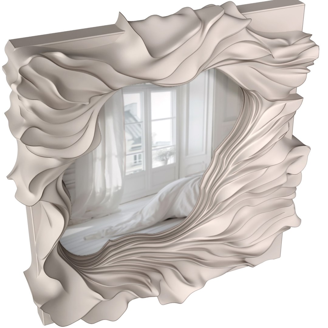 3D Modern Futuristic Square Wall Mirror Sculptural Organic Frame 3D model https://p.turbosquid.com/ts-thumb/4n/1Rt2sf/nt/3ddd3/jpg/1781806244/1920x1080/fit_q87/0fe3ecd97ddb9a34cbe4445852f7cc3bdc24d58a/3ddd3.jpg