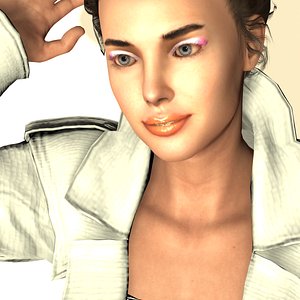 3D realistic fashion carin