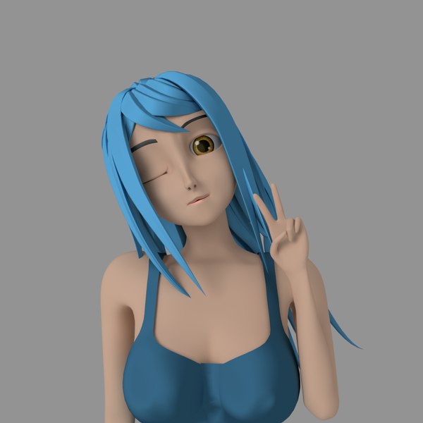 3D mitsuko naoki model