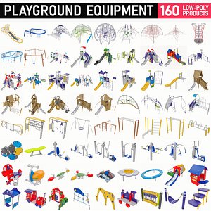 3D 160 playground equipment -