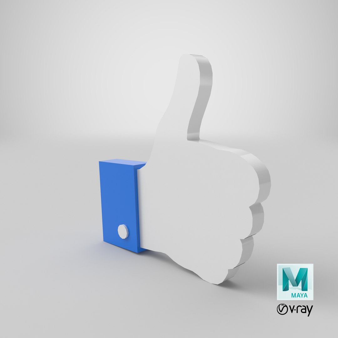 Like Symbol 3D https://p.turbosquid.com/ts-thumb/4n/8WGyvF/cN/stemcell_maya_vray_render/png/1662572281/1920x1080/fit_q87/7279fabdcec4607a8a751a71b2144d691c8ff34c/stemcell_maya_vray_render.jpg