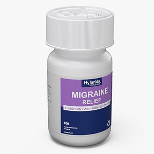 3D Migraine Relief Bottle Hylands Naturals