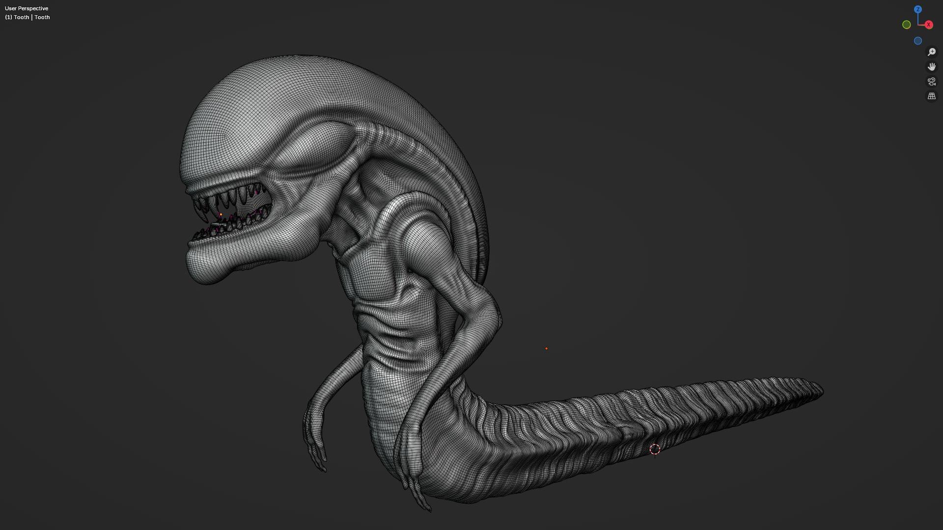 Alien Chestburster 3D Model - TurboSquid 2507601