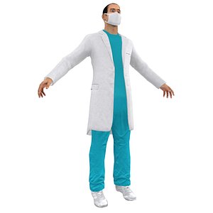 human man male 3d model