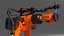 Ultra Robot Arm KUKA KR FORTEC Rigged for Maya