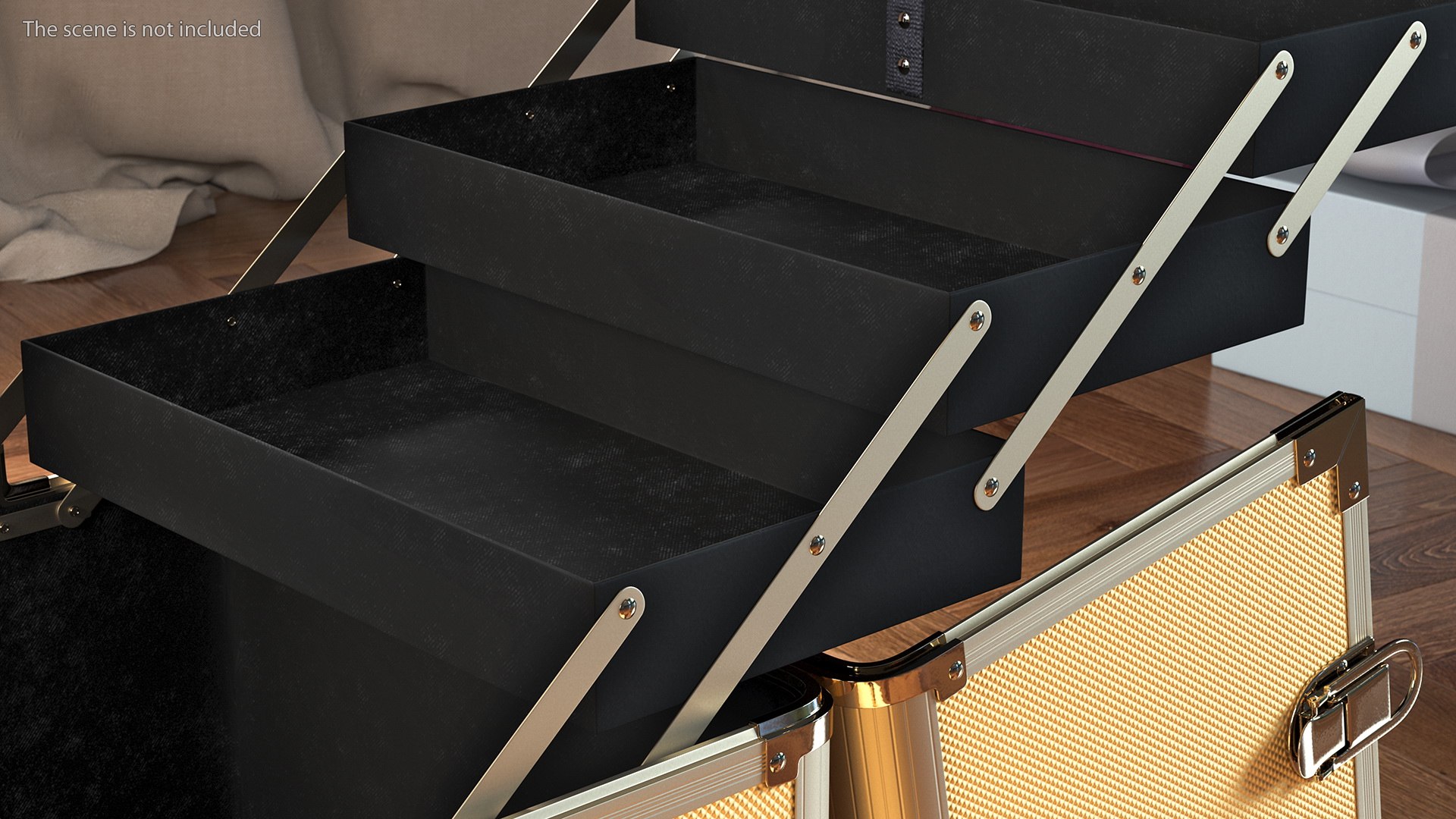 3D Unfolded Makeup Trolley Case Gold https://p.turbosquid.com/ts-thumb/4n/EIuDoY/9x/unfoldedmakeuptrolleycasegoldc4dmodel005/jpg/1636104177/1920x1080/fit_q87/2064048bd7713749723178770ea675b4eb05a599/unfoldedmakeuptrolleycasegoldc4dmodel005.jpg