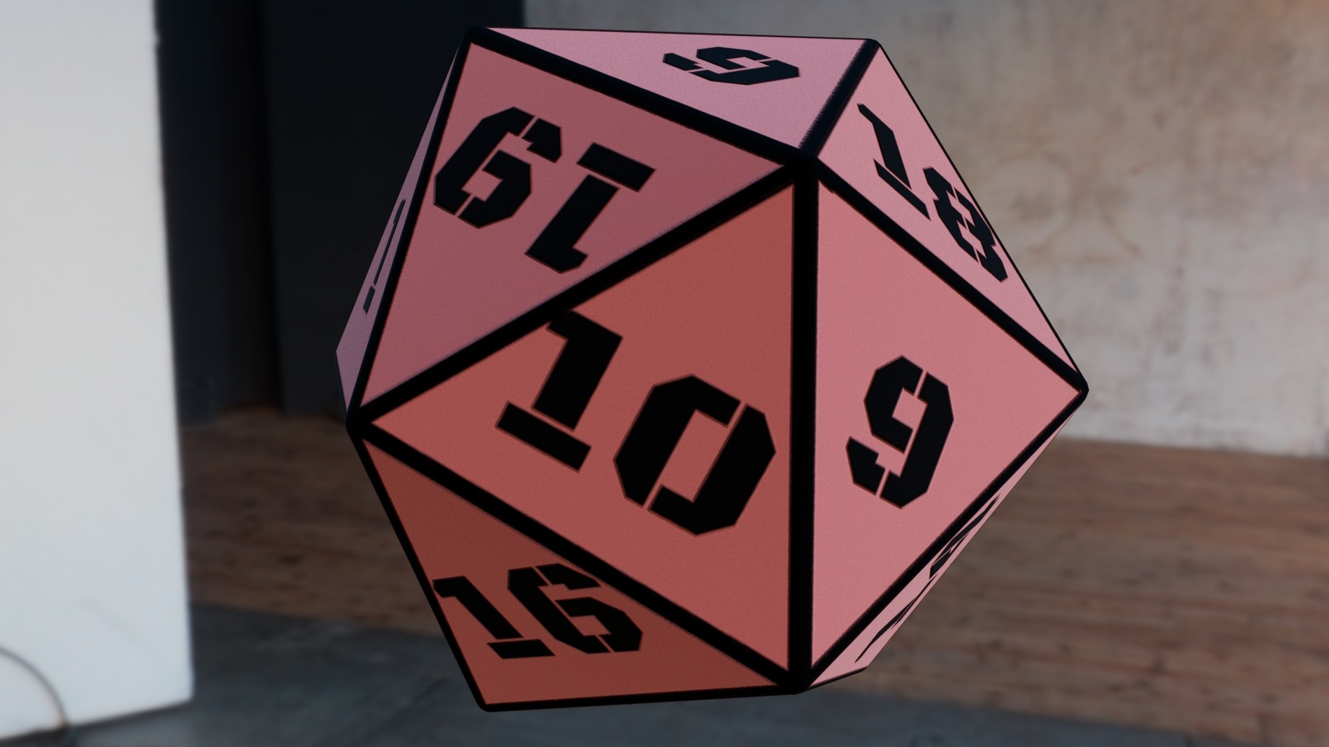 Metal D20 3D Model - TurboSquid 2151497