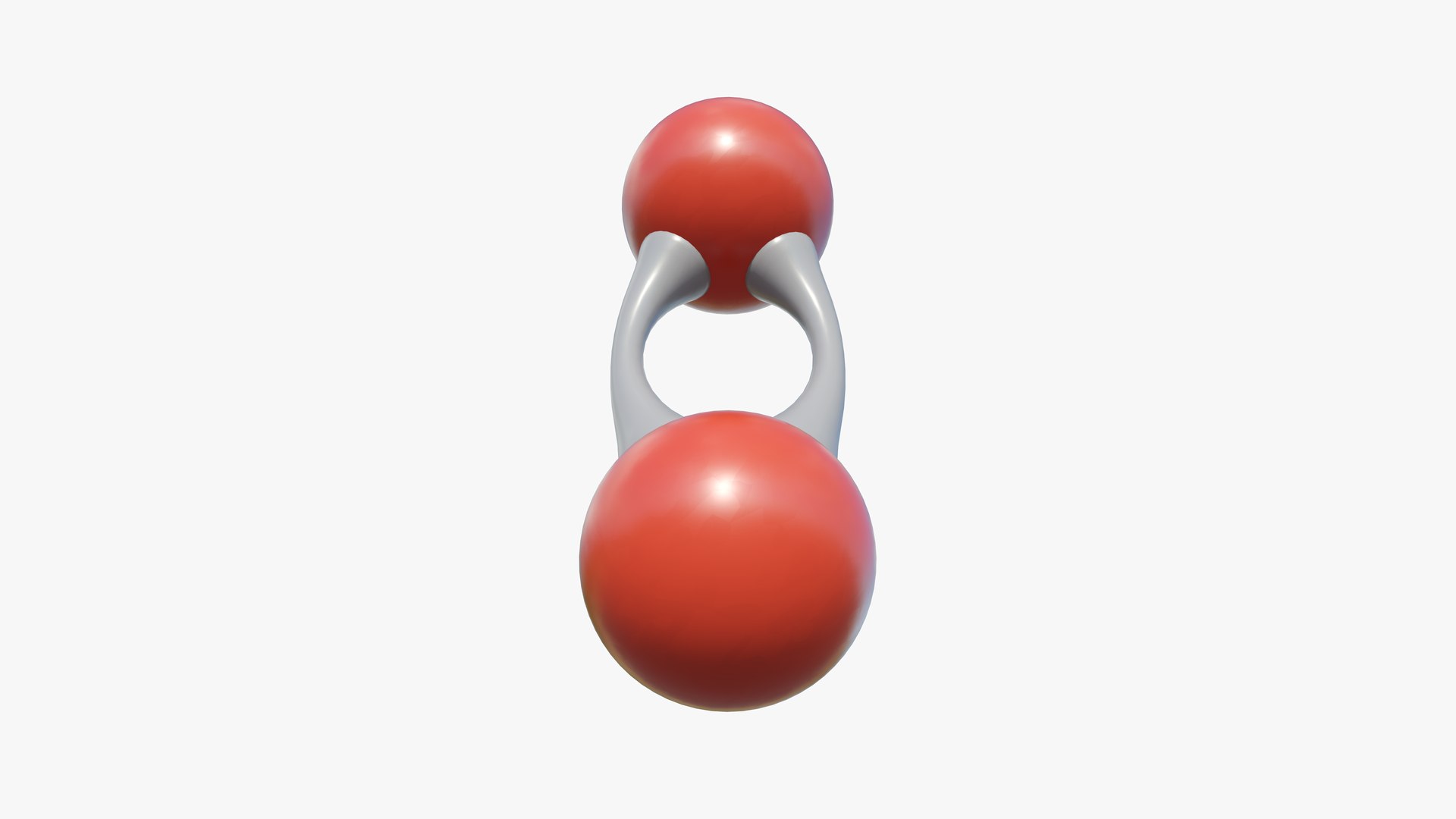 Oxygen Molecule With PBR 4K 8K Model - TurboSquid 1945003