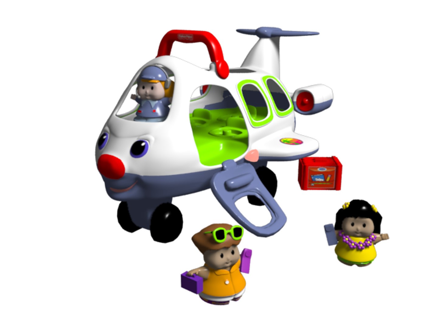 3d Model Fisher Price Toy