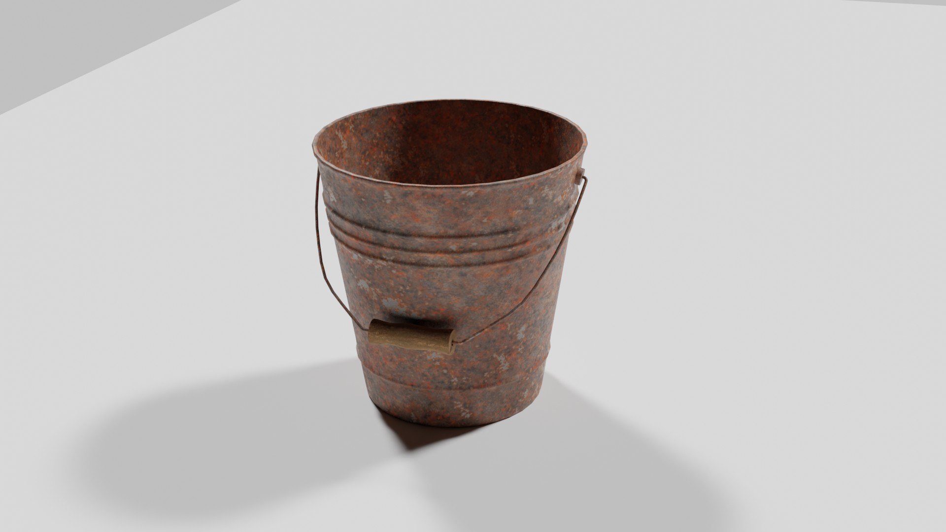 3D Model Pail Rusty - TurboSquid 1799754
