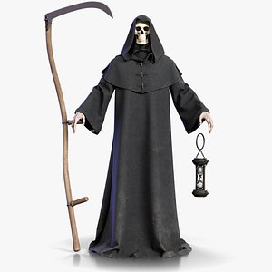 3D Grim reaper model