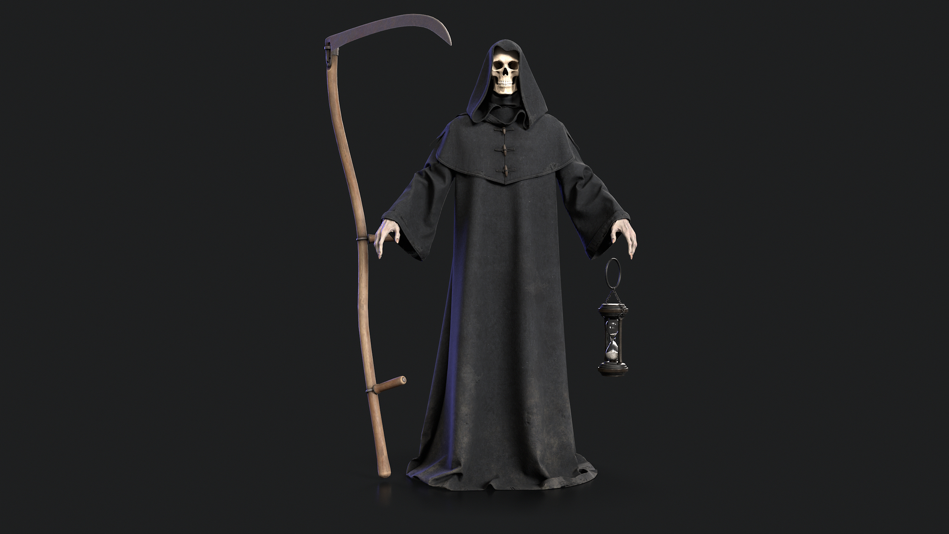 3D Grim Reaper Model - TurboSquid 1896617