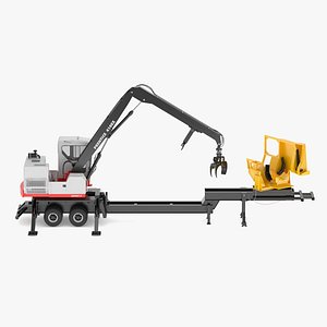 Prentice 410ex Knuckleboom Loader 3D