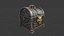 Ancient Dragon Relic Chest - Dark Fantasy 3D Prop