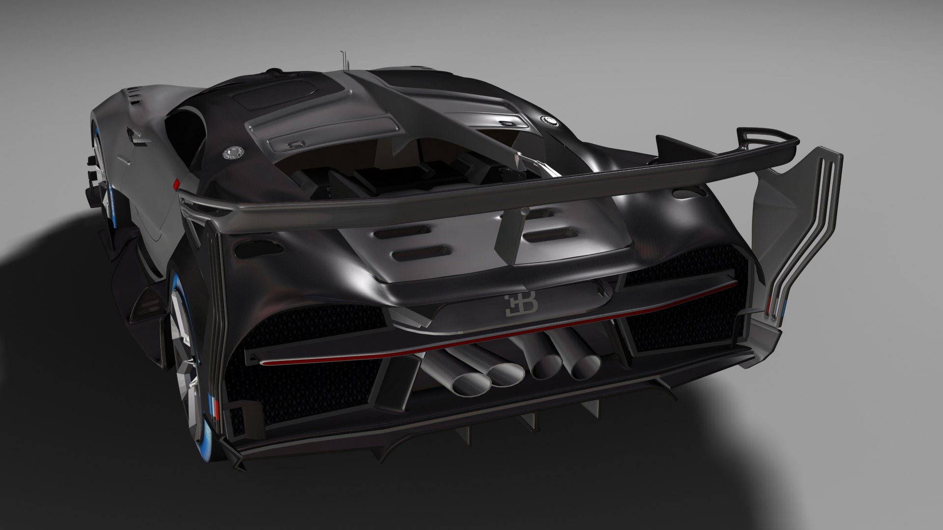 3D Bugatti Vision Gran Turismo - TurboSquid 2029190