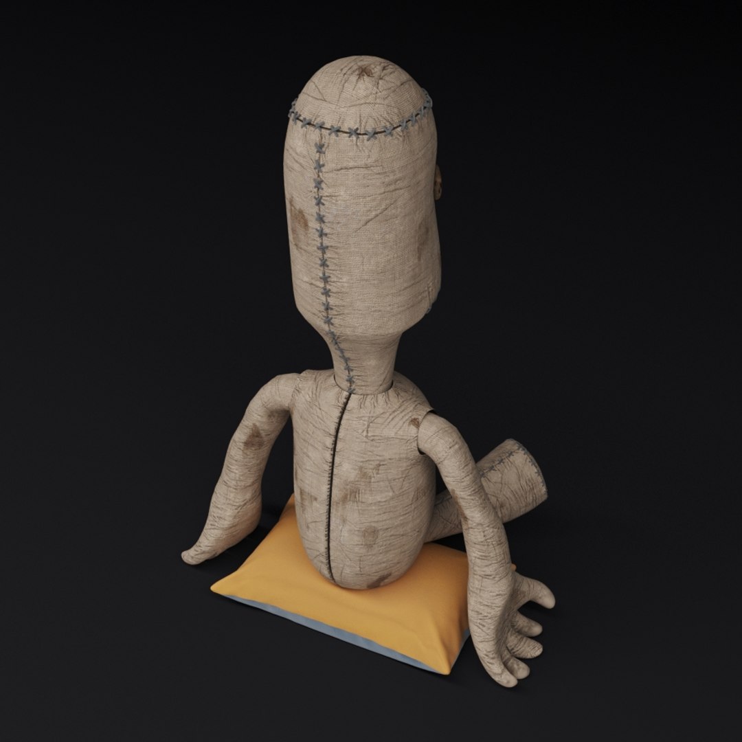 Sackboy sack 3D - TurboSquid 1545515