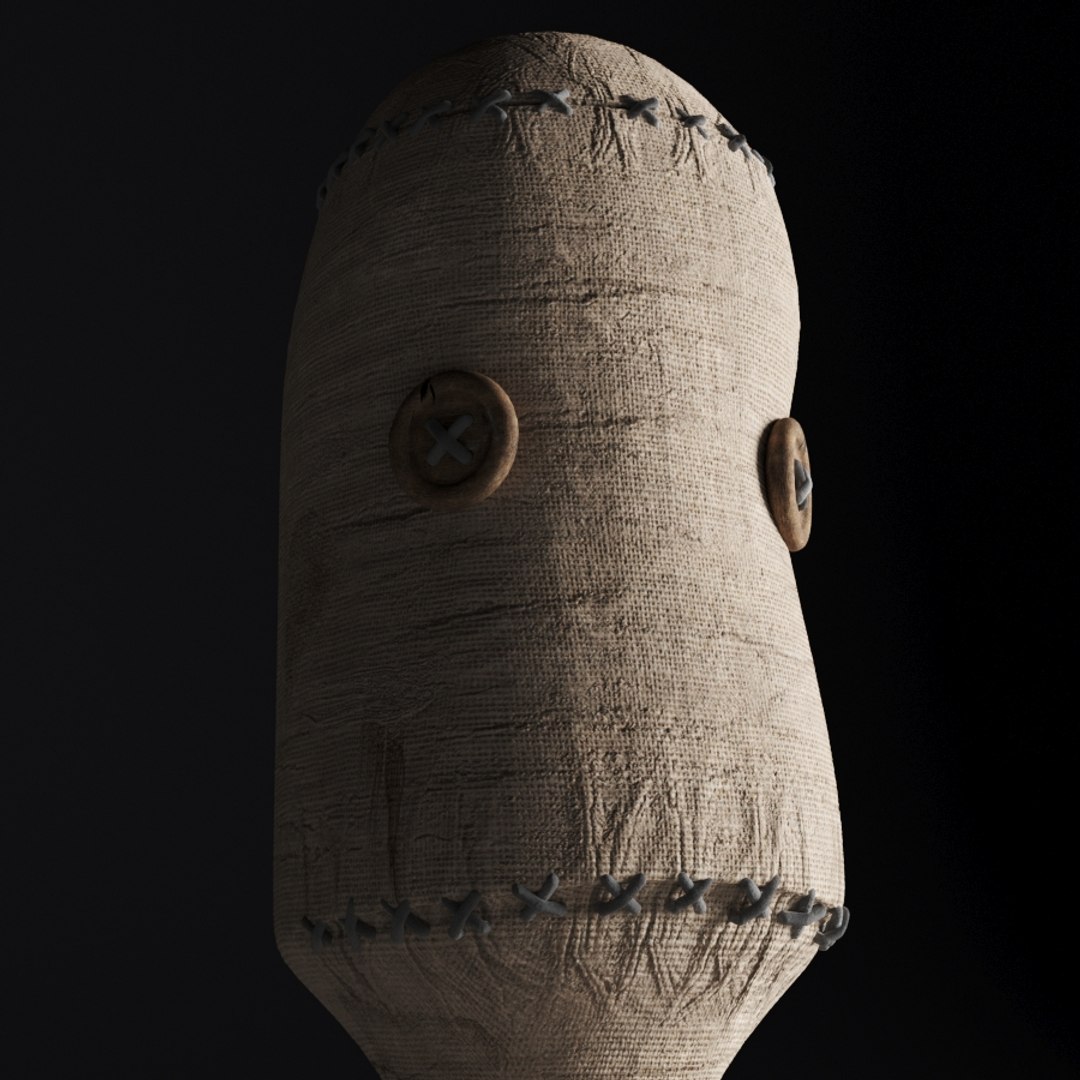 Sackboy sack 3D - TurboSquid 1545515