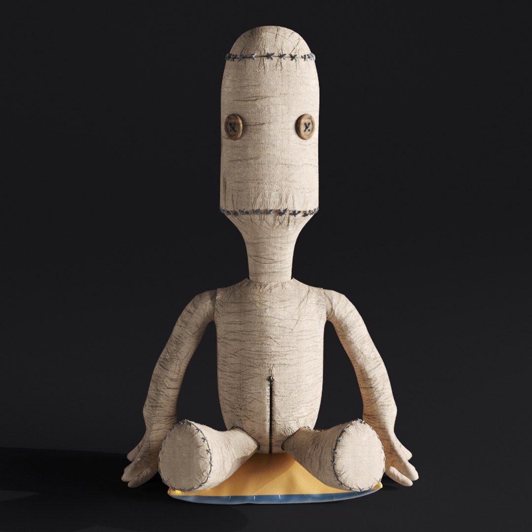 Sackboy sack 3D - TurboSquid 1545515