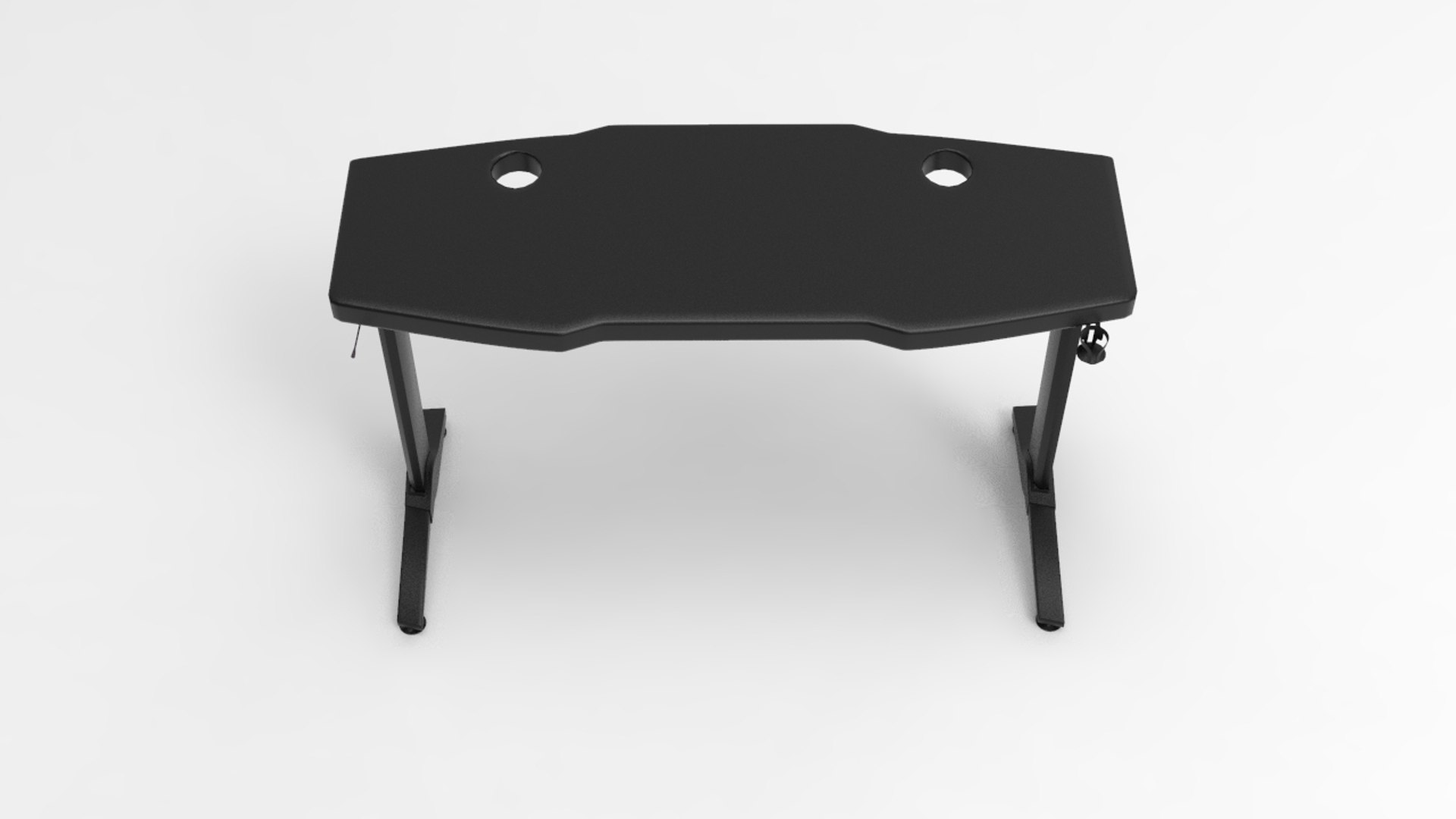 3D gamer table model - TurboSquid 1649336