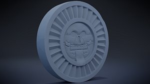 Disk of Mictlantecuhtli 3D model
