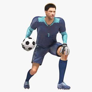 Male Goalkeeper Animated HQ Editorial License