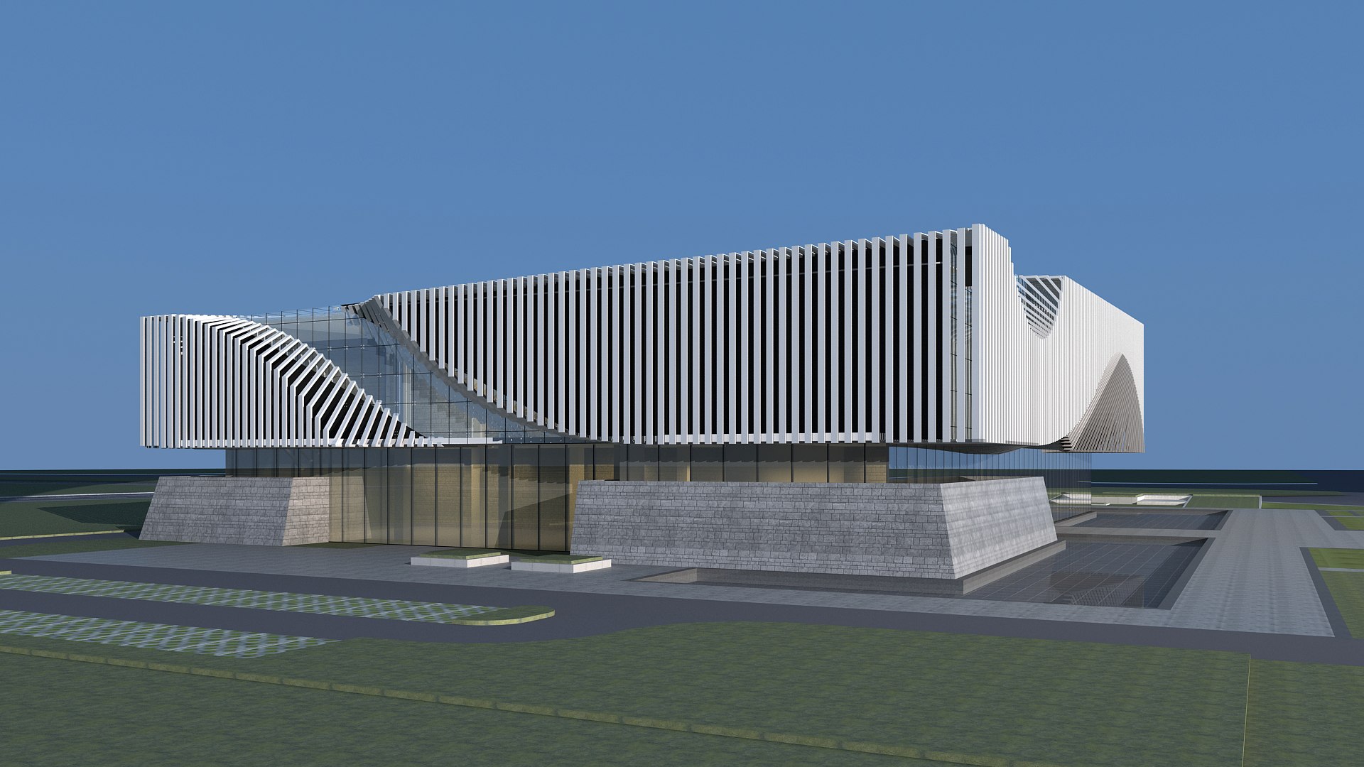 Modern Building Collection 01 3D Model - TurboSquid 2256391