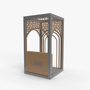 3D Stall 110 x 110 cm
