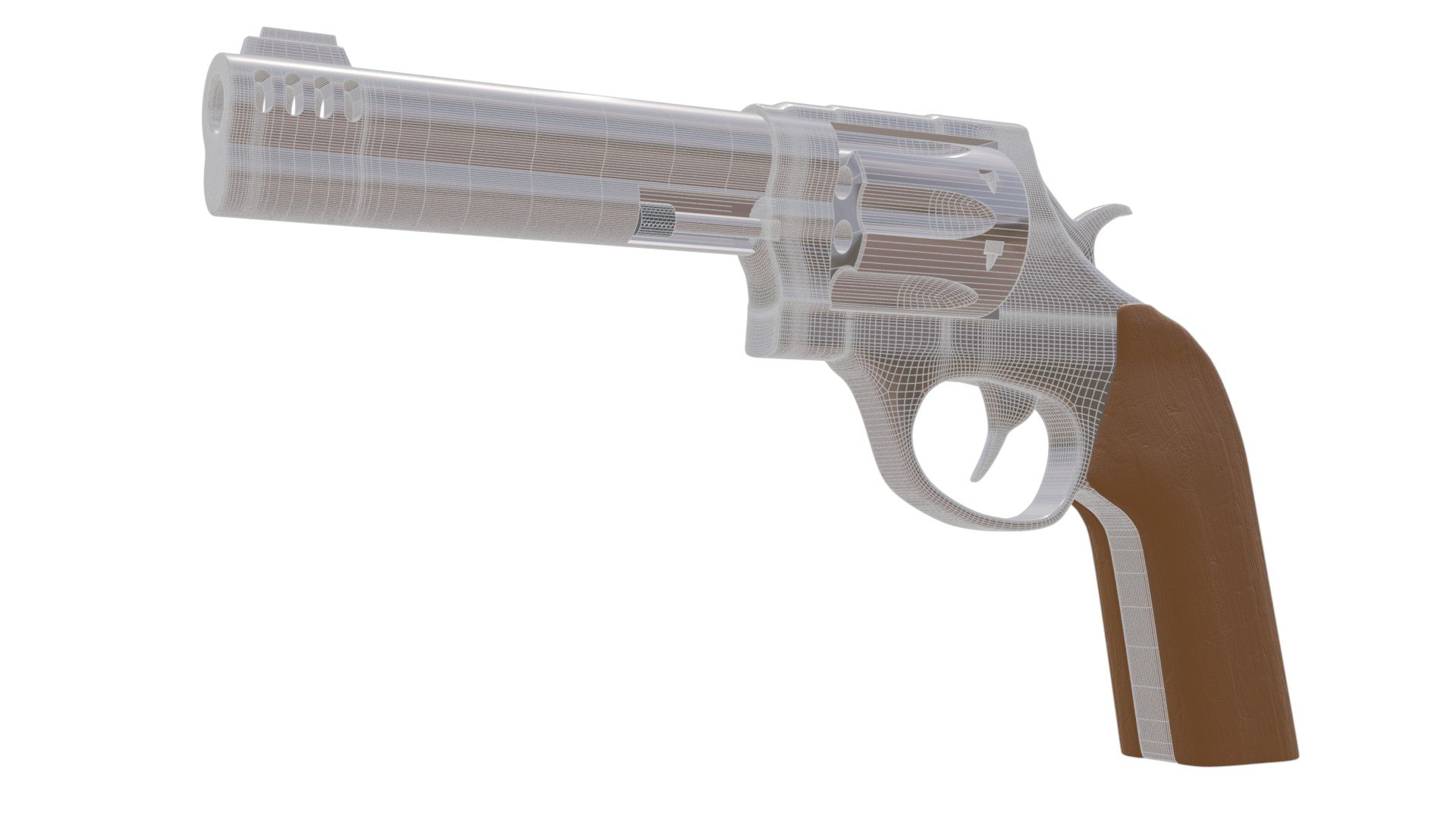 Revolver 3D Model - TurboSquid 1572644