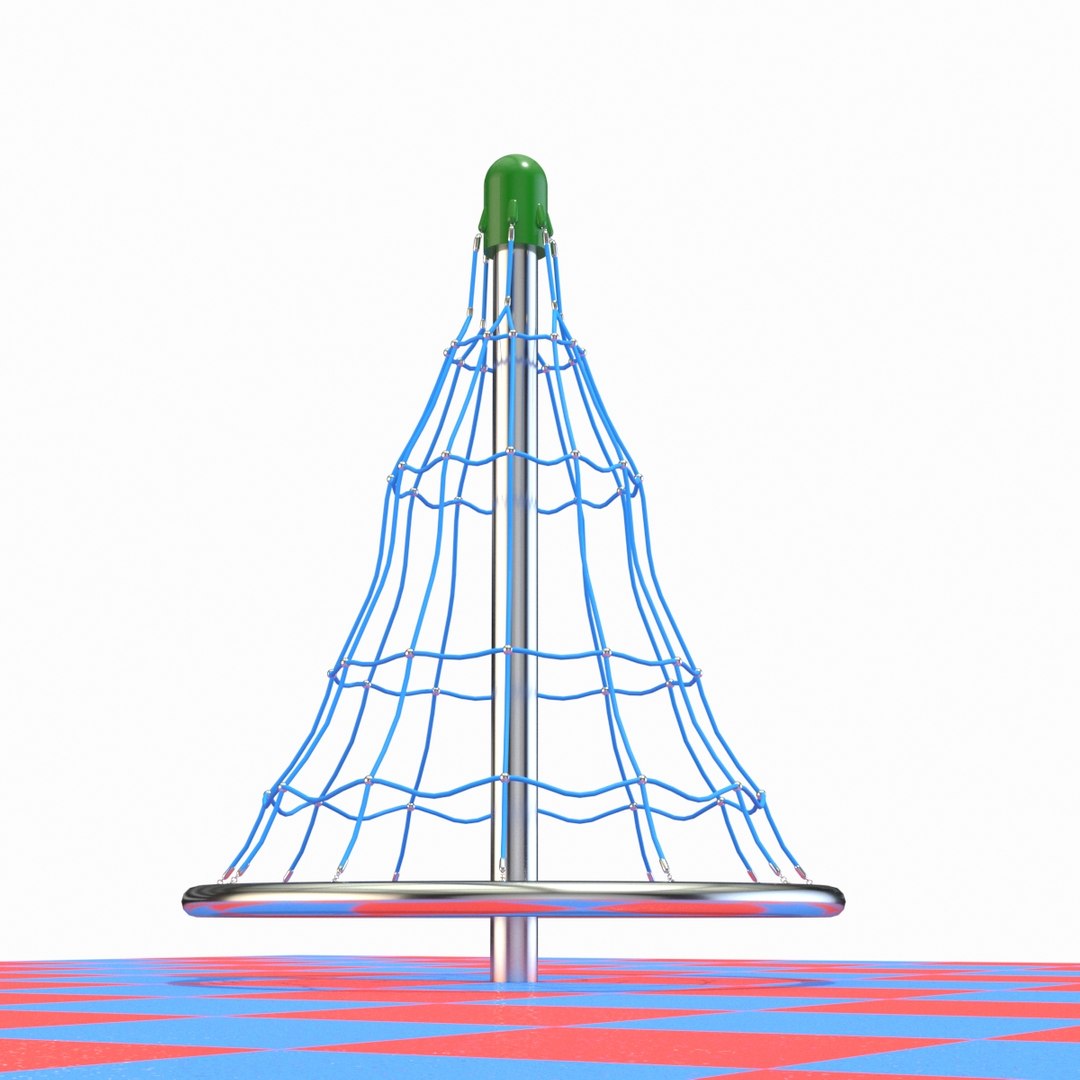 3D Model Childrens Playground Rope Mesh - TurboSquid 1389828