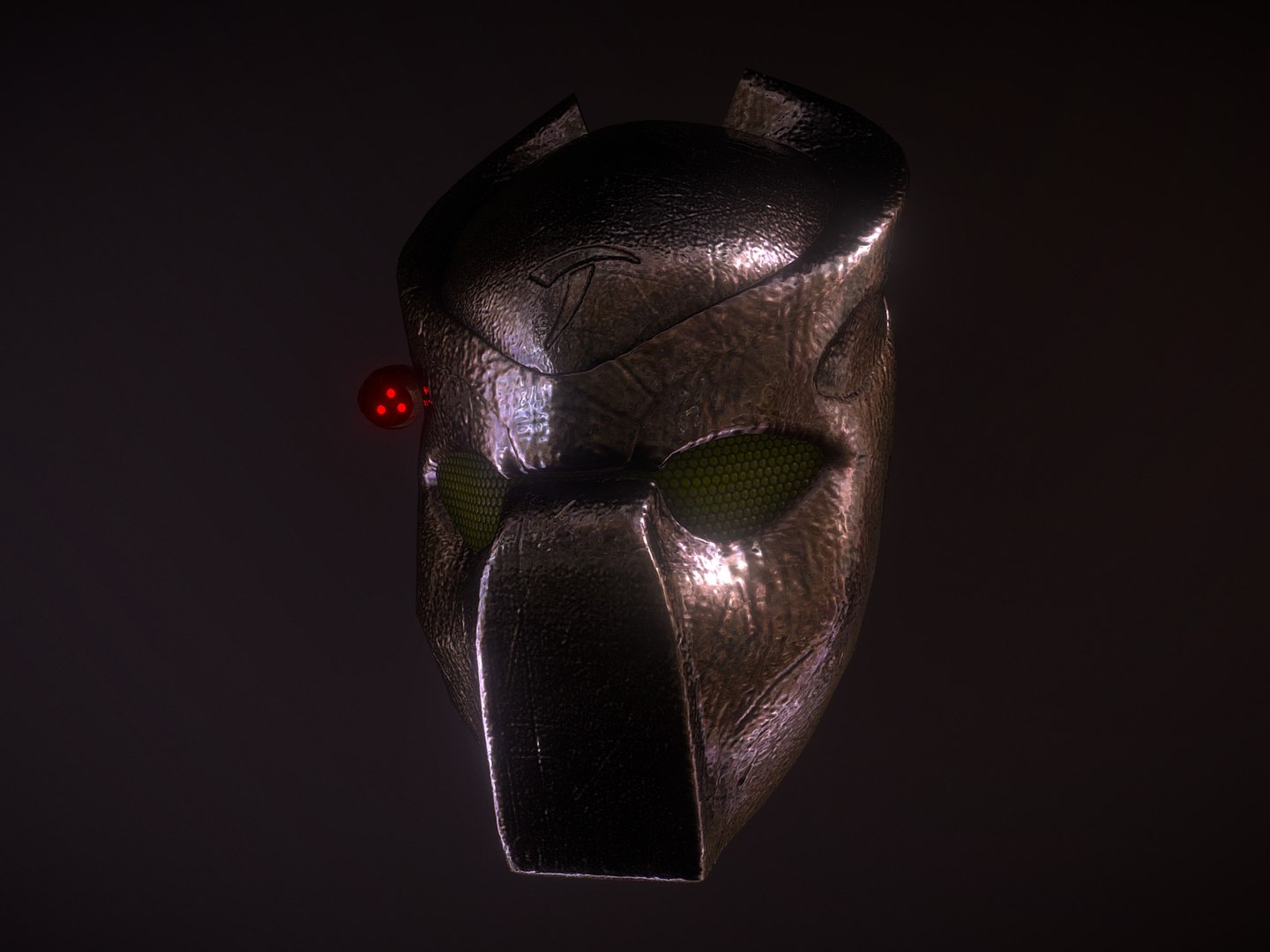 3D Bio-mask Predators Mask Model - TurboSquid 1364377