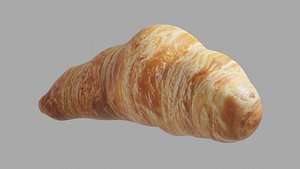 3D model Croissant OBJ